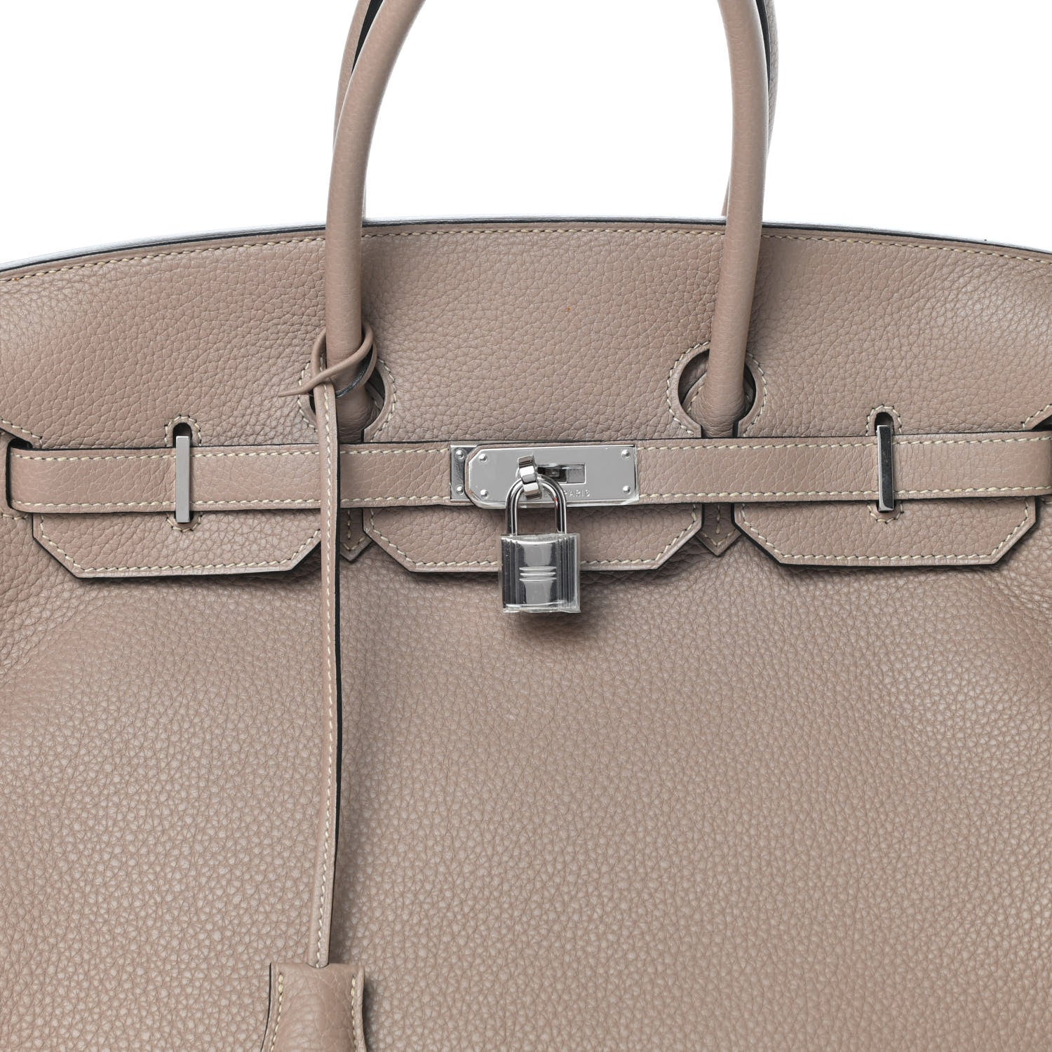 Hermes Togo Birkin 35 Gris Tourterelle 8 of 14