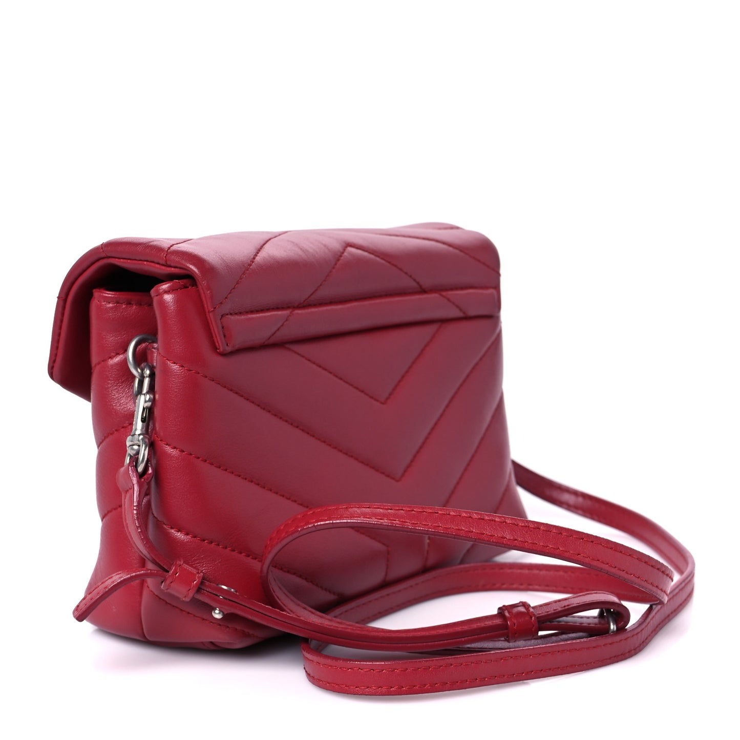 Calfskin Y Quilted Monogram Toy Loulou Crossbody Bag New Lipstick