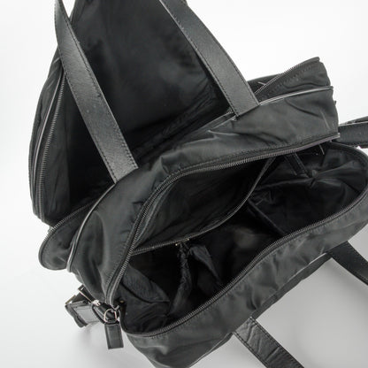 Prada Tessuto Nylon Vela Diaper Bag Black 6 of 8