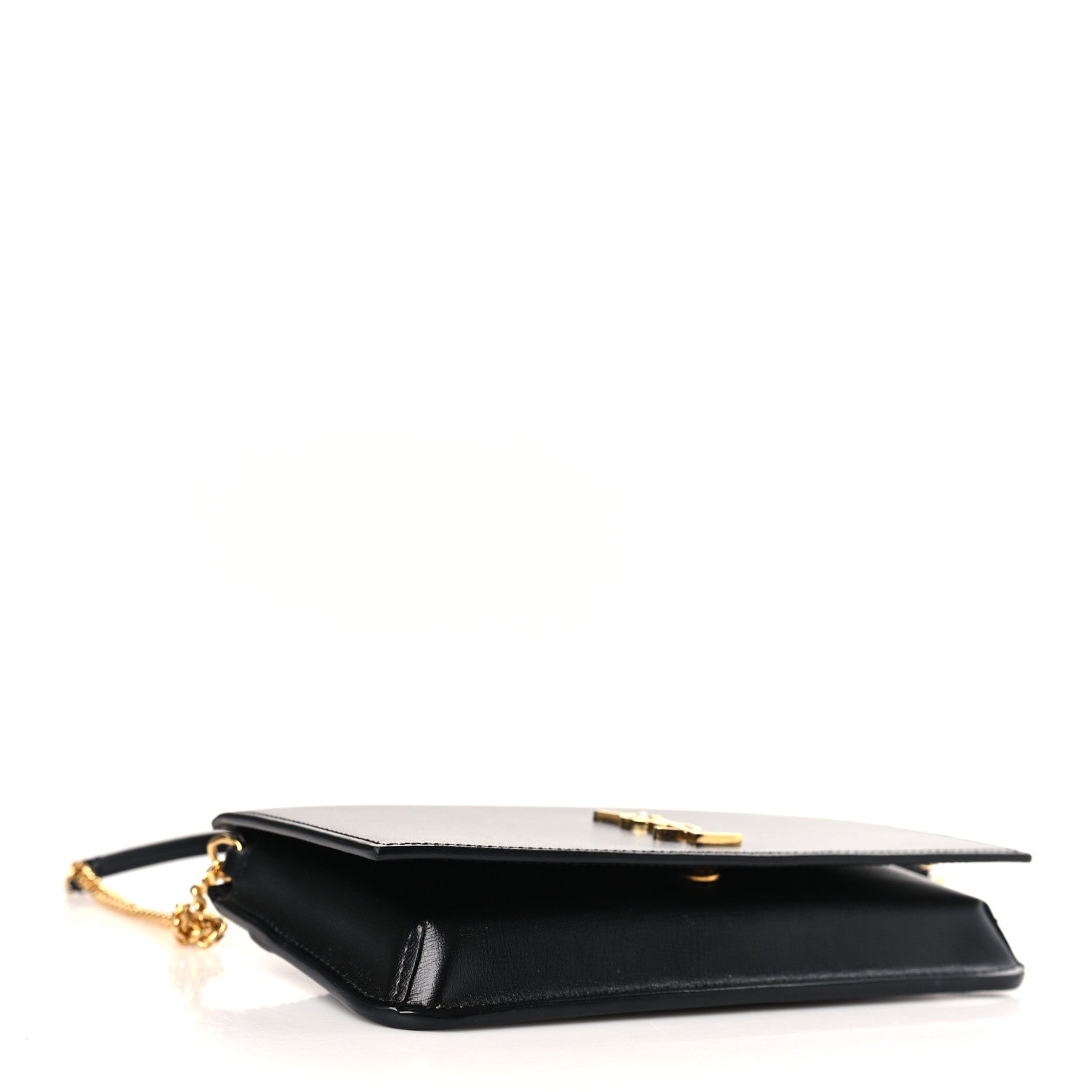 Saint Laurent Smooth Calfskin Monogram Phone Holder Crossbody Black 4 of 8