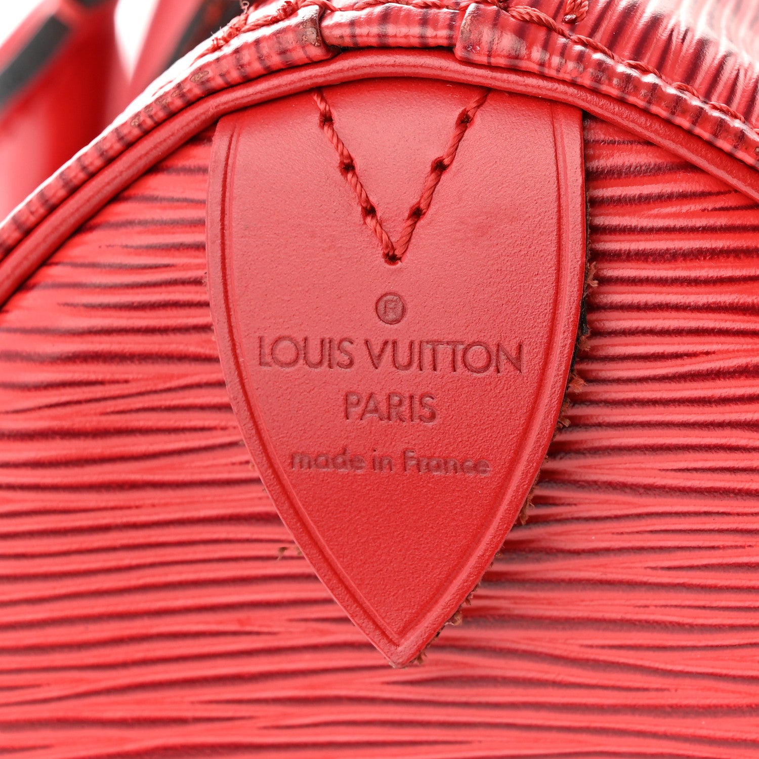 Louis Vuitton Epi Speedy 25 Castillan Red 6 of 11