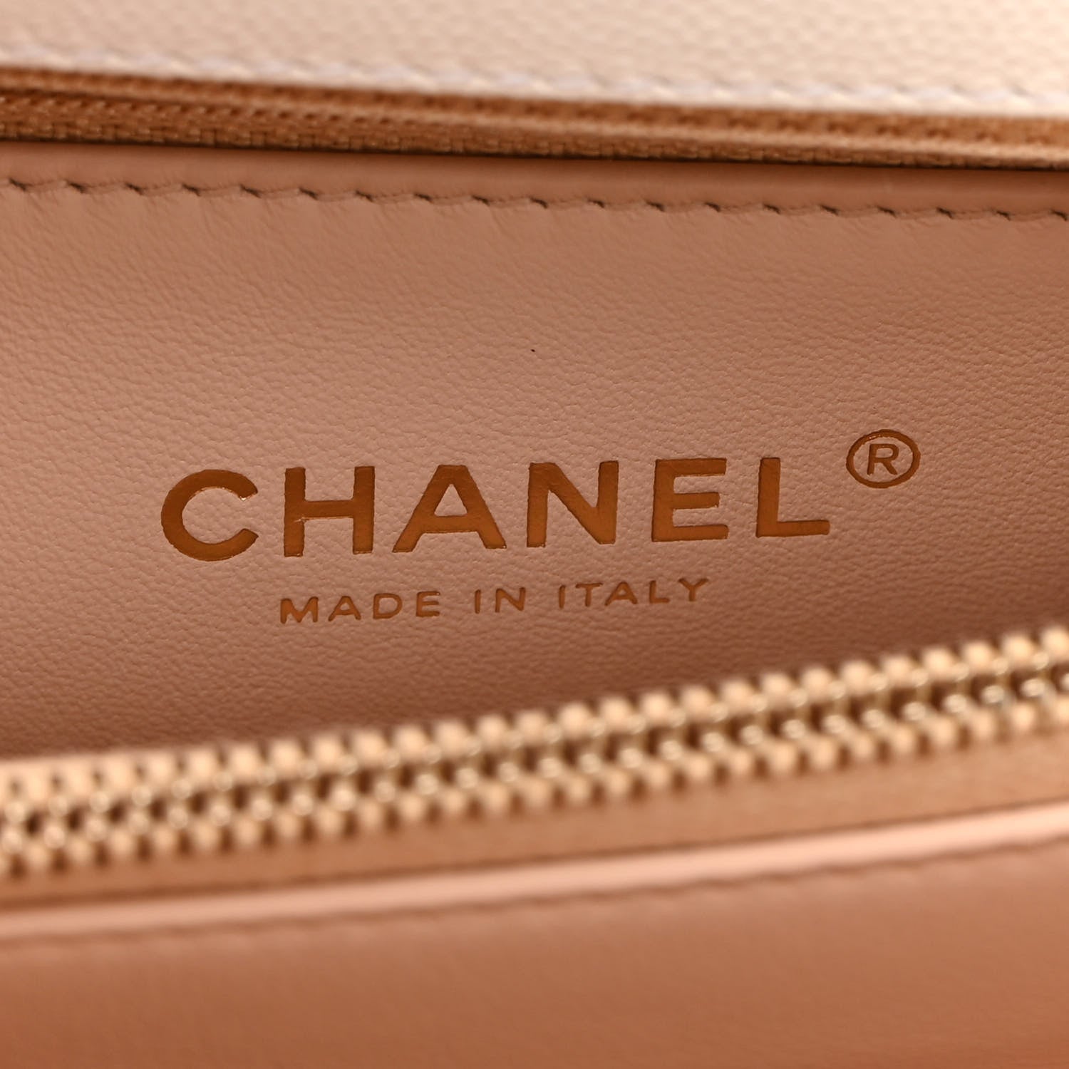 Chanel Caviar Quilted Small Coco Handle Flap White 6 of 9