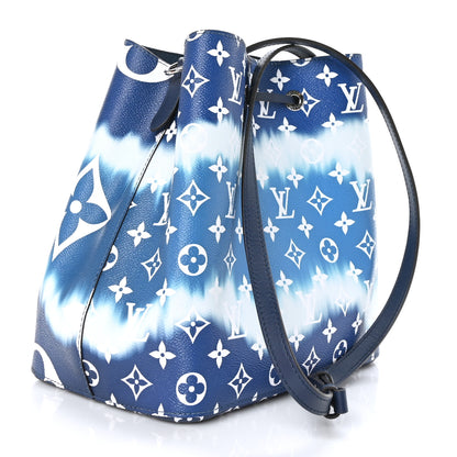Louis Vuitton Monogram Escale Neonoe MM Blue 3 of 10