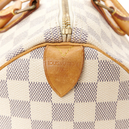 Louis Vuitton Damier Azur Speedy 30 9 of 15