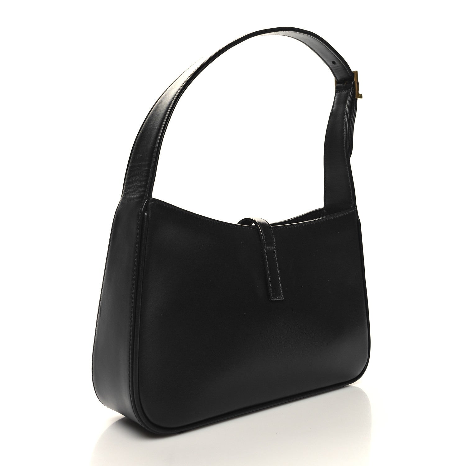 Saint Laurent Smooth Calfskin Le 5 A 7 Hobo Black 3 of 11