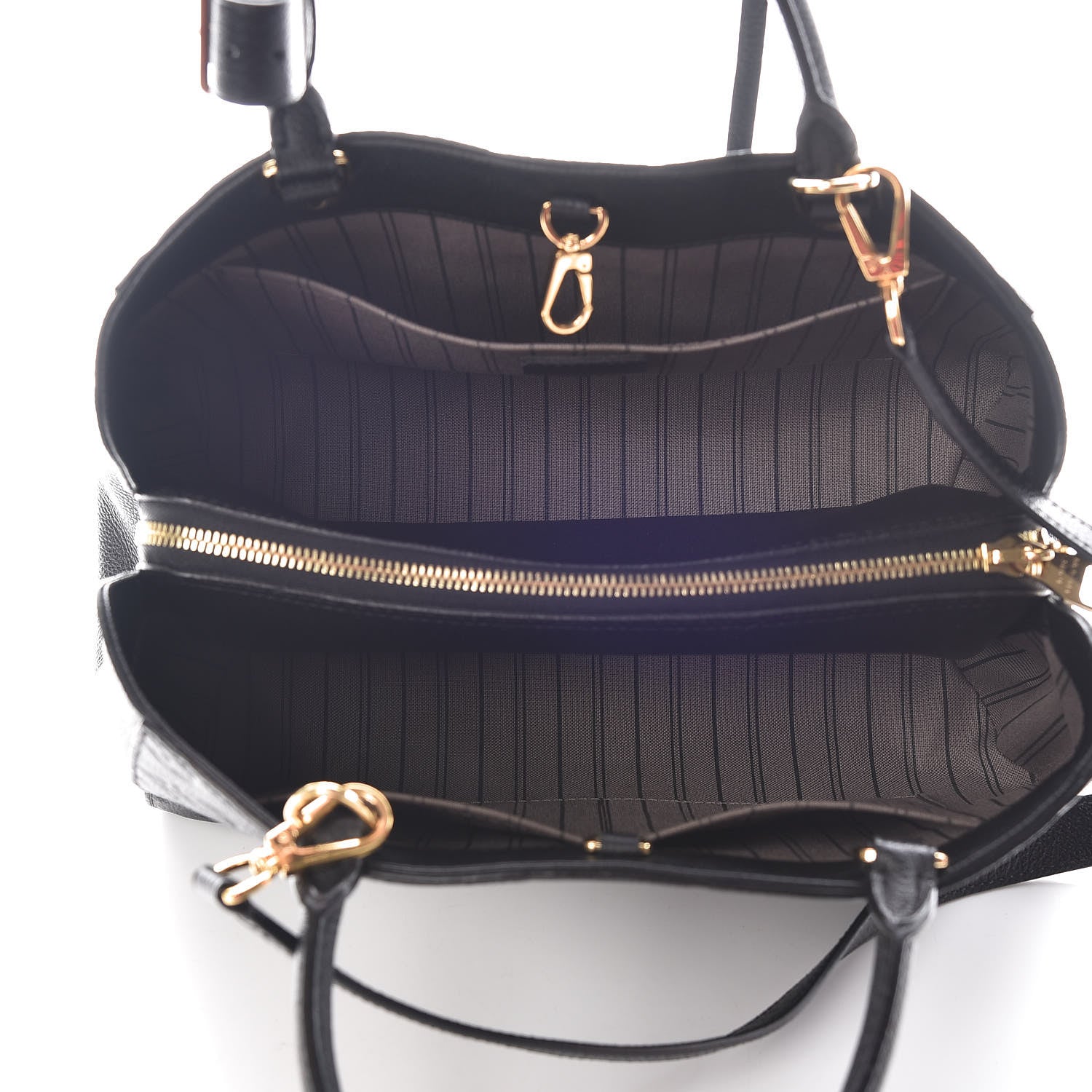 Louis Vuitton Empreinte Montaigne MM Black 8 of 14