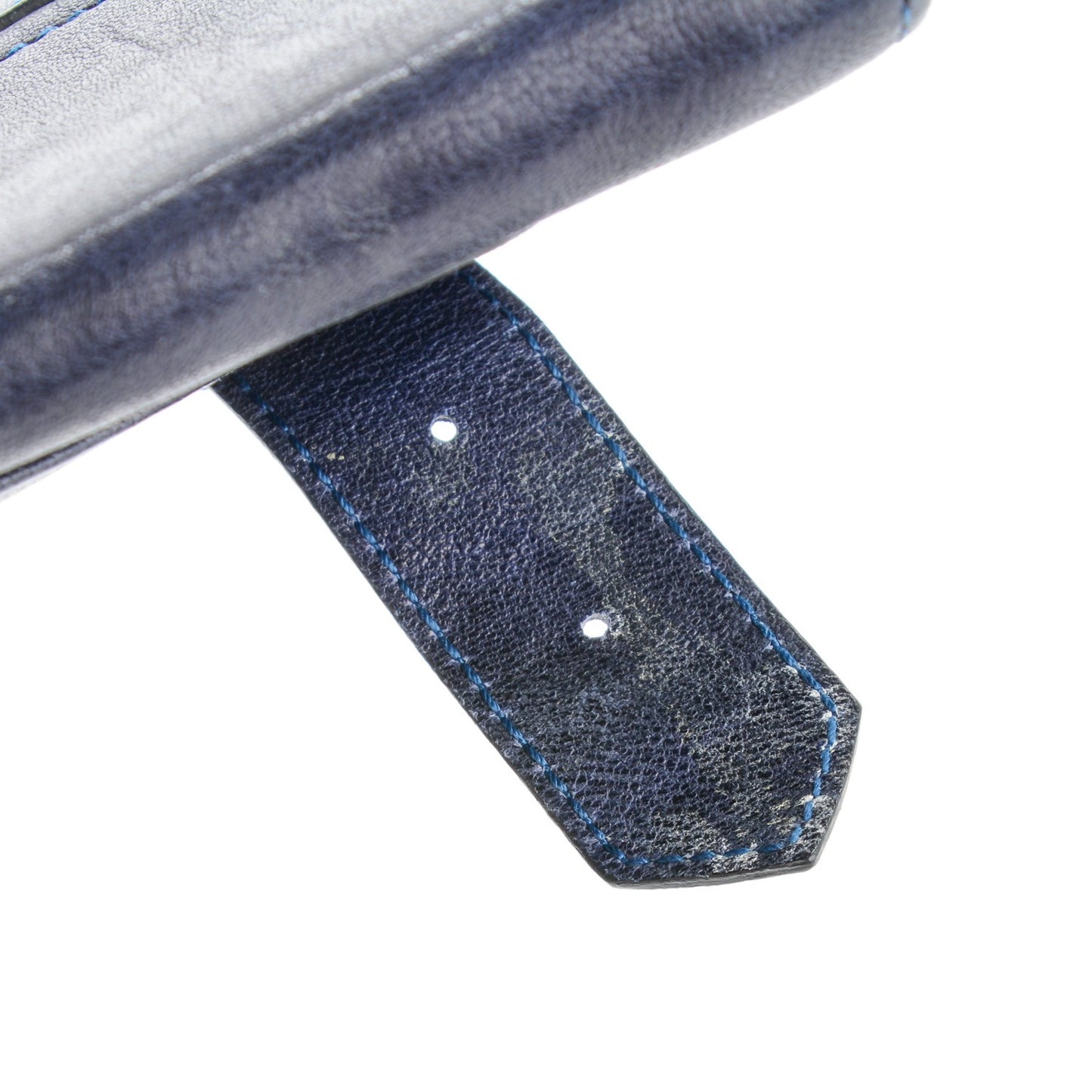 Lambskin PS1 Continental Wallet Navy