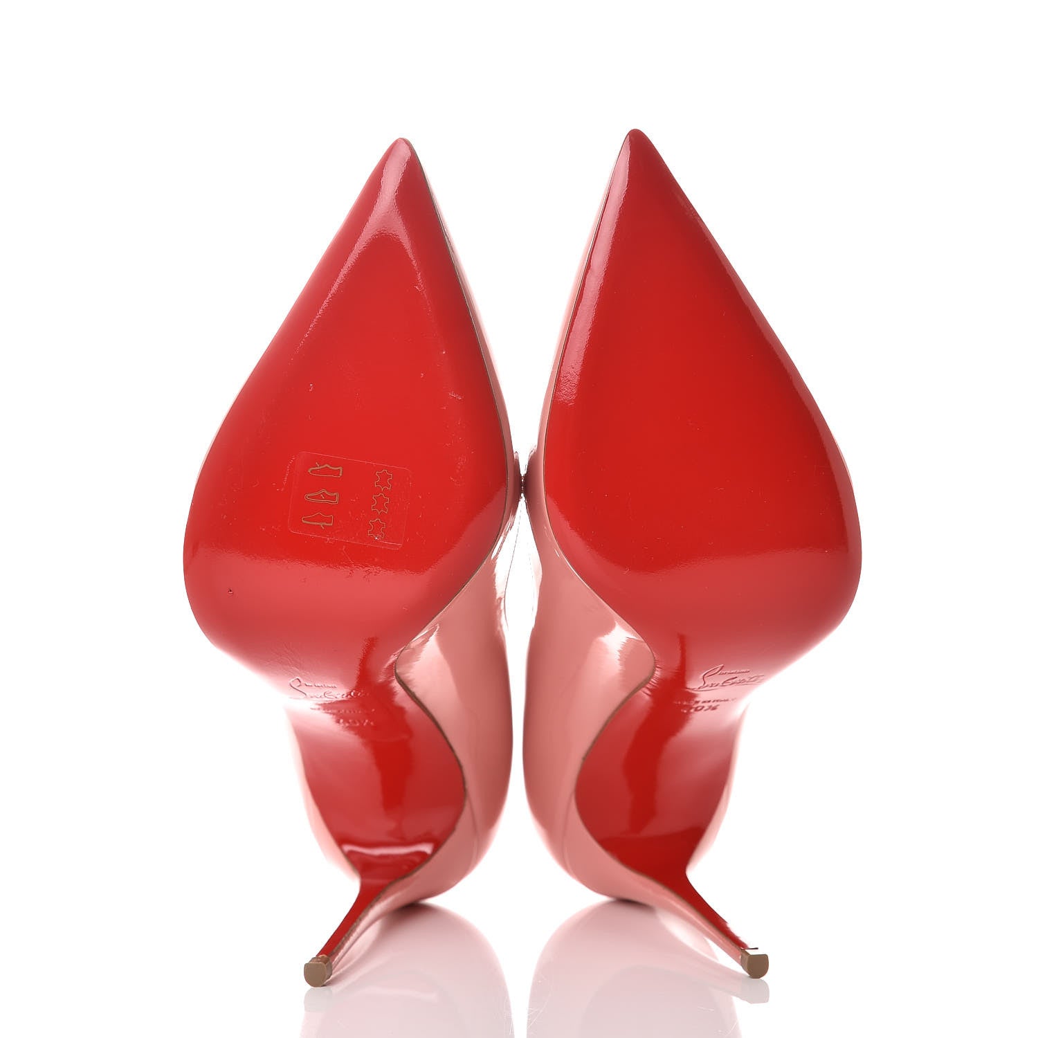 Christian Louboutin Patent Pigalle Follies 100 Pumps 40.5 Guimauve 5 of 9