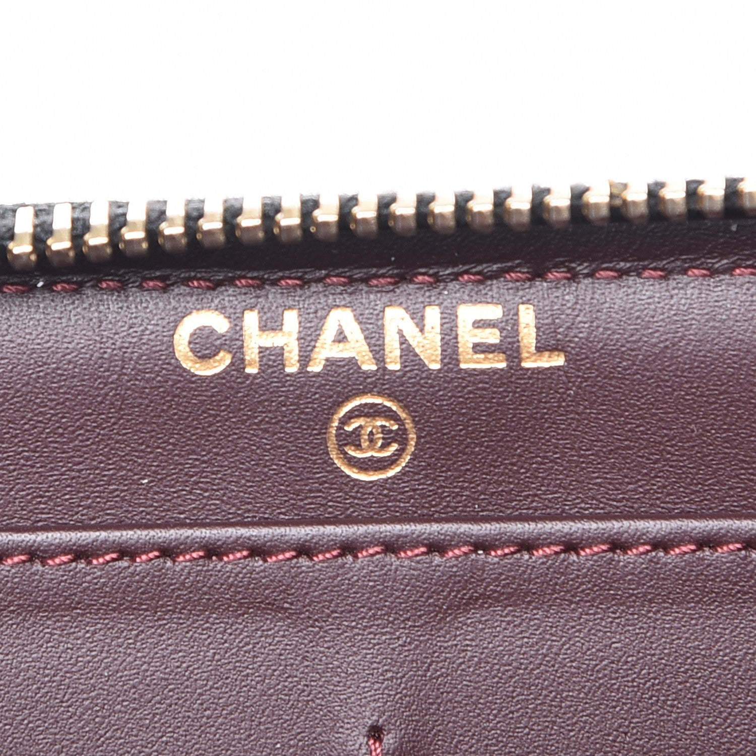 Chanel Caviar Quilted Large Gusset Zip Around Wallet Black 6 of 8
