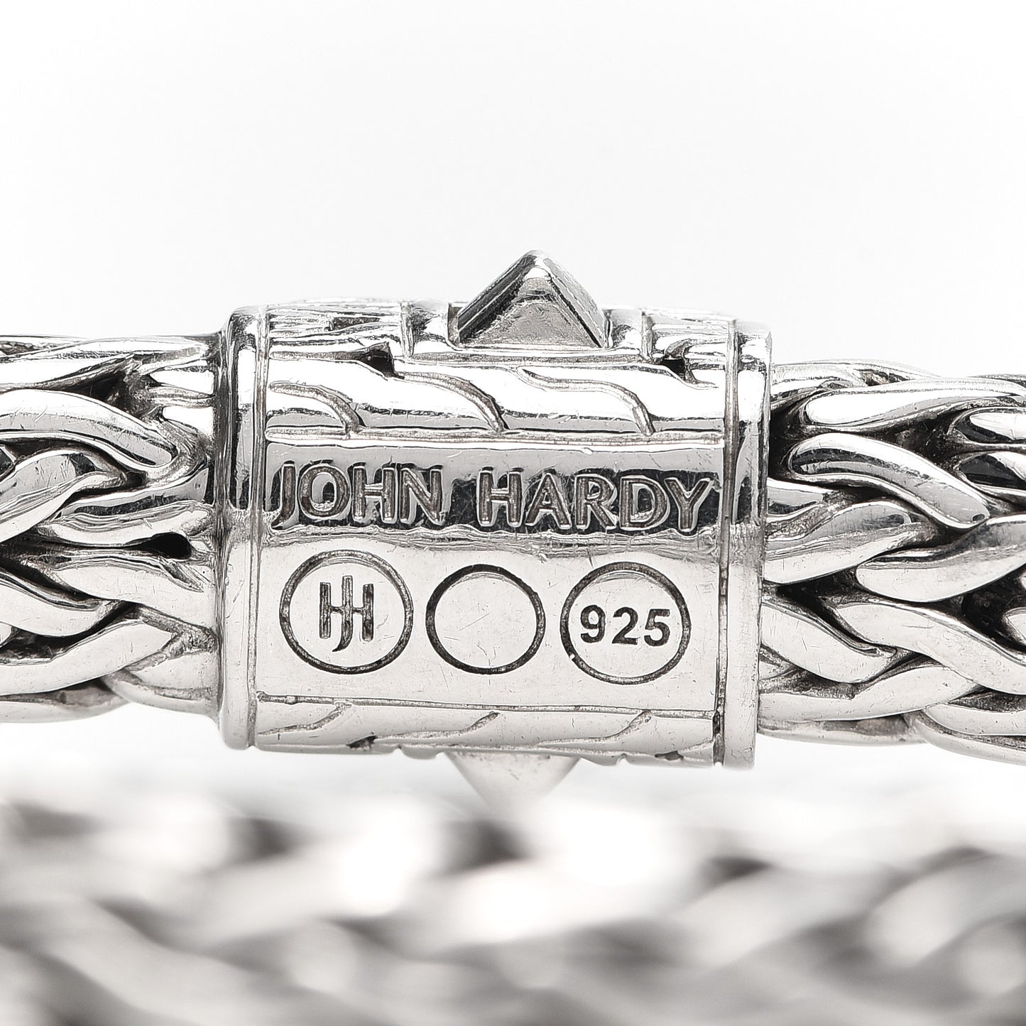 Sterling Silver Black Sapphire 10mm Classic Chain Bracelet