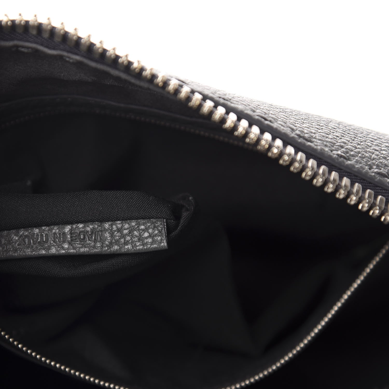 Fendi Cuoio Romano Selleria Lei Boston Tote Asfalto 10 of 11