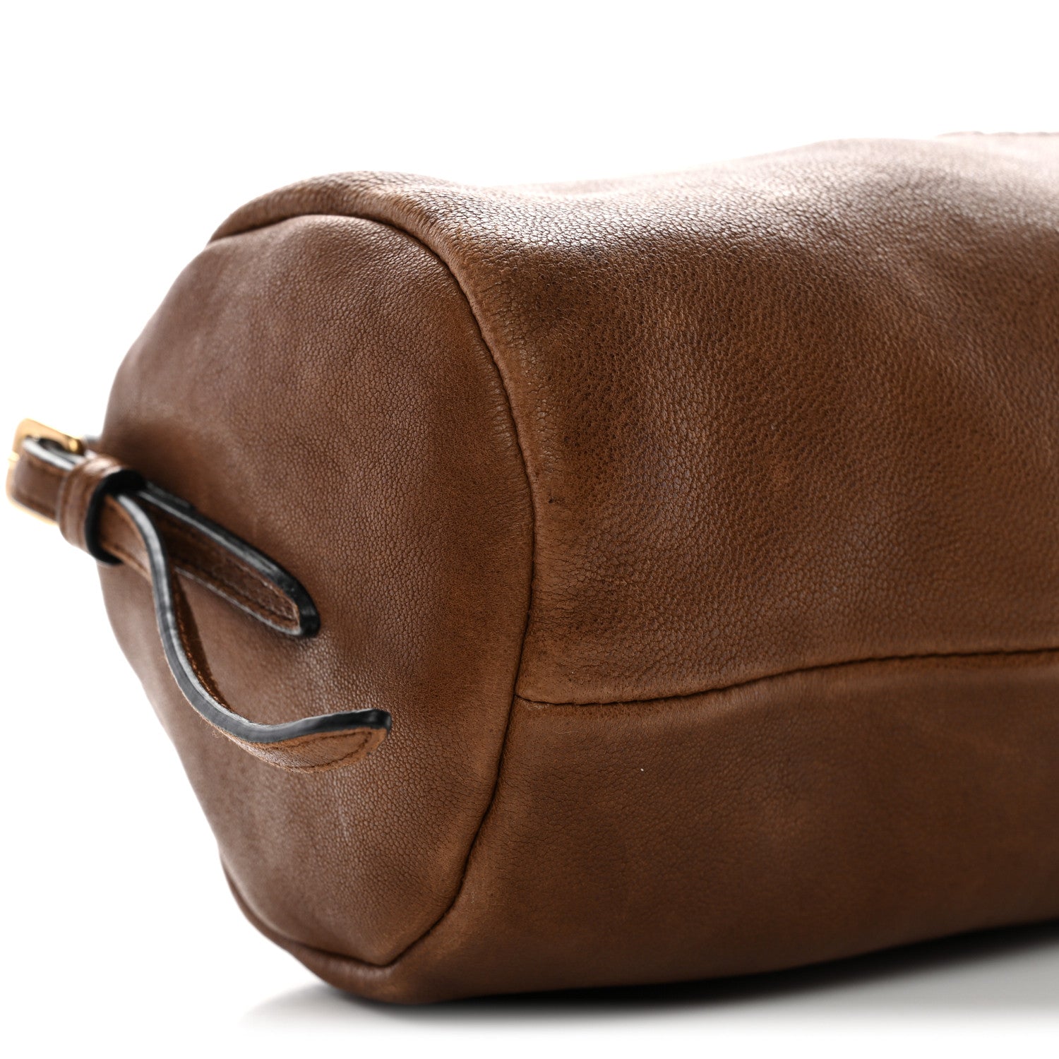 Miu Miu Nappa Aviator Mini Pouch Oak 1815145 – FASHIONPHILE