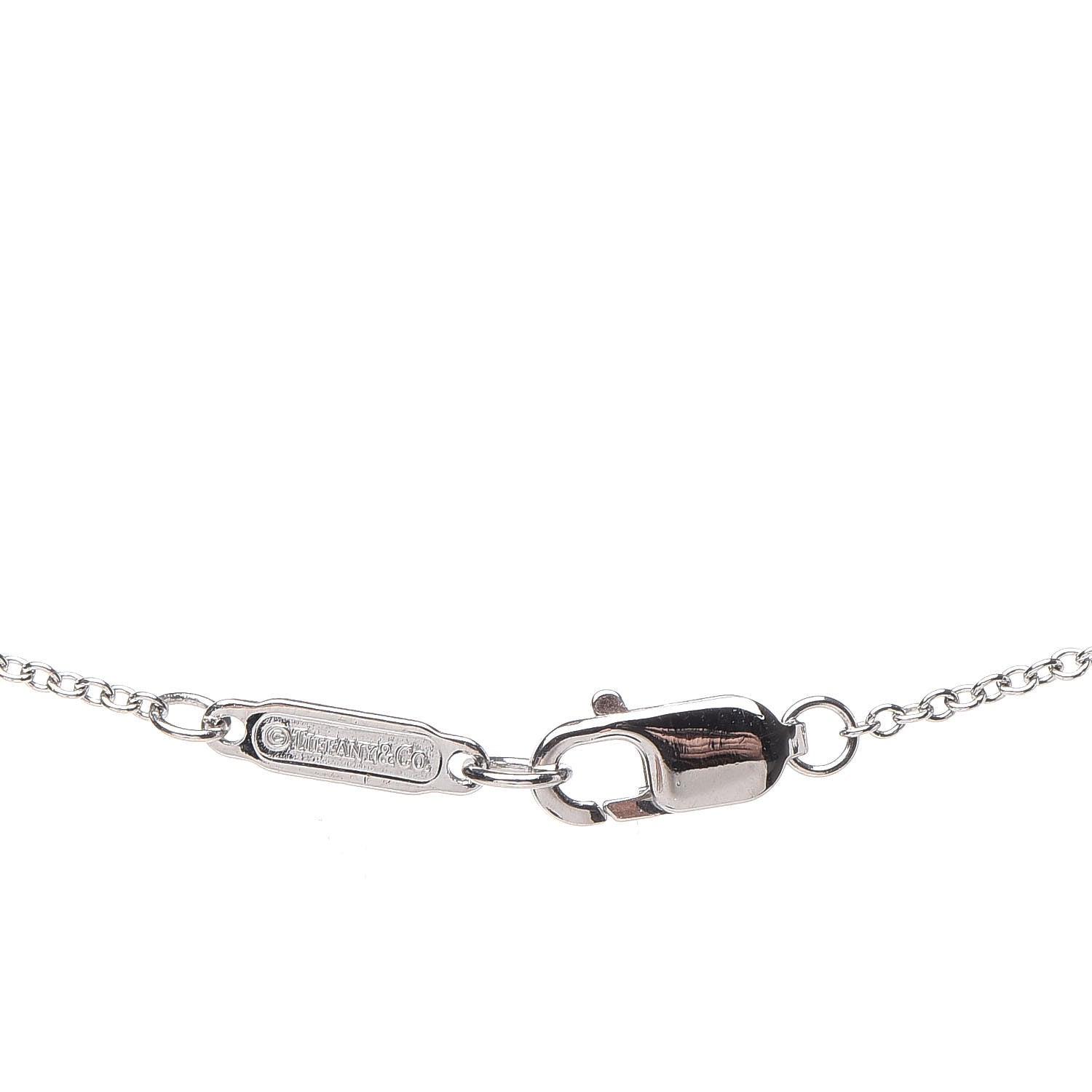 Tiffany Platinum 18K Yellow Gold Diamond Fancy Yellow Diamond .19ct Soleste Cushion-Cut Halo Pendant Necklace 7 of 7