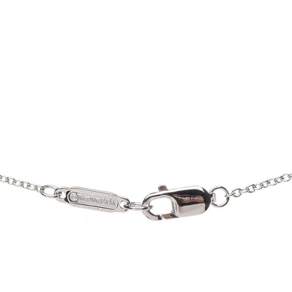 Tiffany Platinum 18K Yellow Gold Diamond Fancy Yellow Diamond .19ct Soleste Cushion-Cut Halo Pendant Necklace 7 of 7