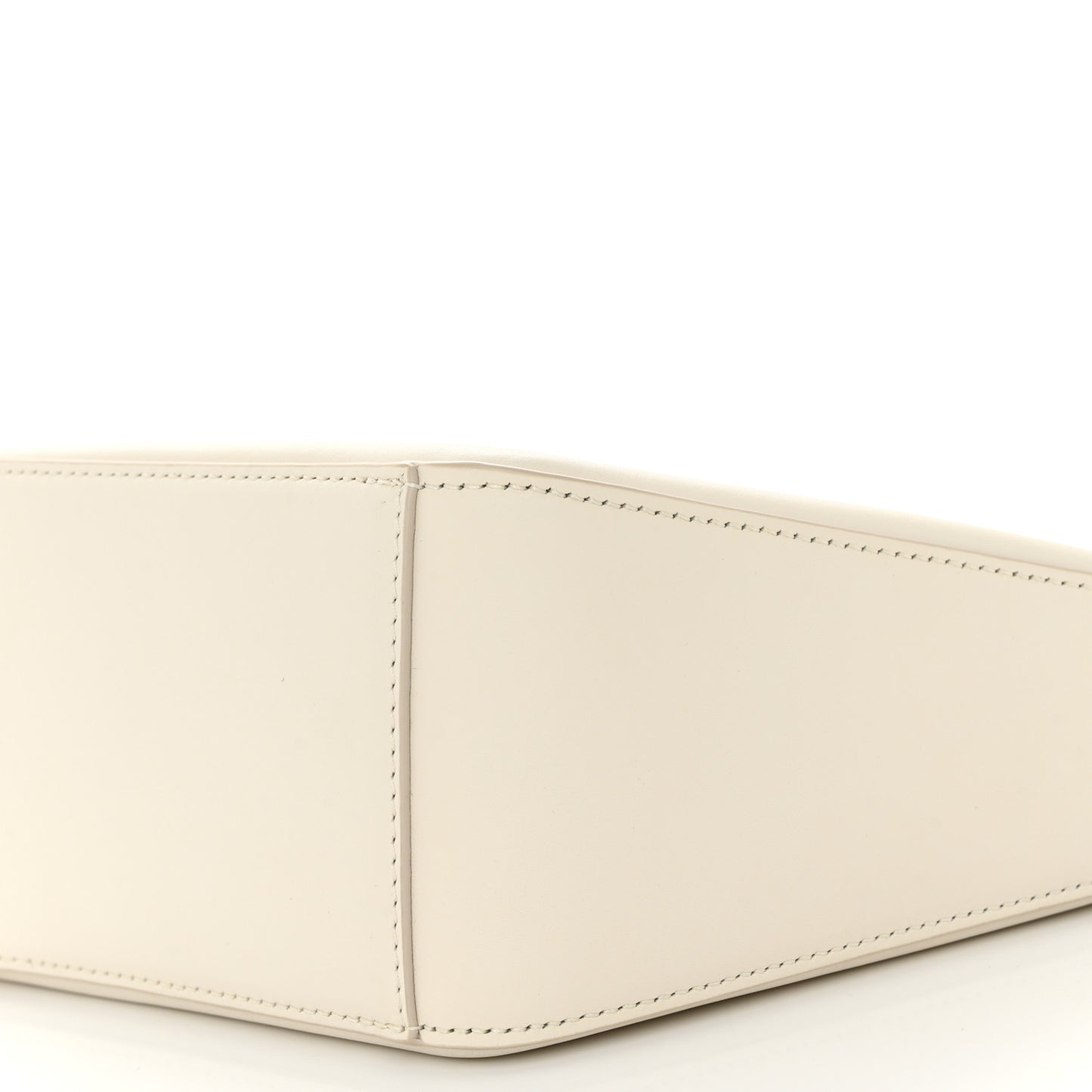 Calfskin Mini Hammock Hobo Soft White