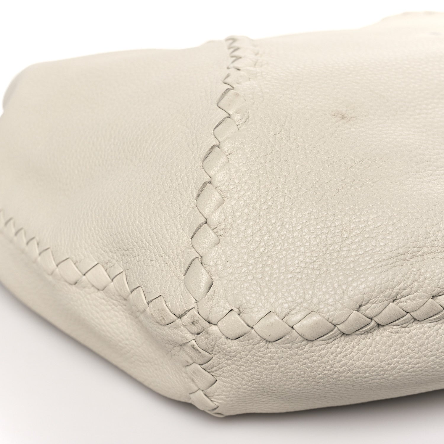Bottega Veneta Cervo Deerskin Large Hobo White 9 of 11