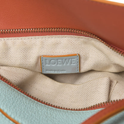 Loewe Calfskin Medium Paula's Ibiza Puzzle Bag Aqua Light Blue Multicolor 5 of 10