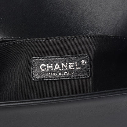 Chanel Calfskin Quilted Medium Boy Flap Black 8 of 11