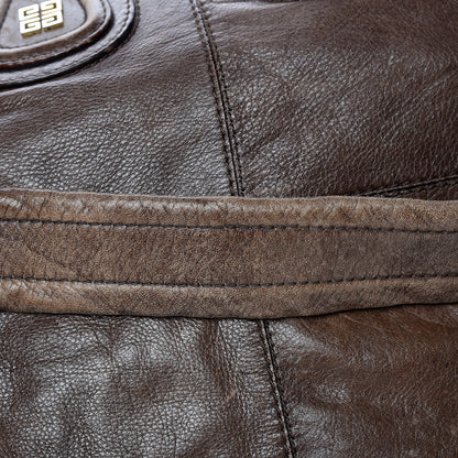 Givenchy Calfskin Large Nightingale Dark Brown 28 of 34