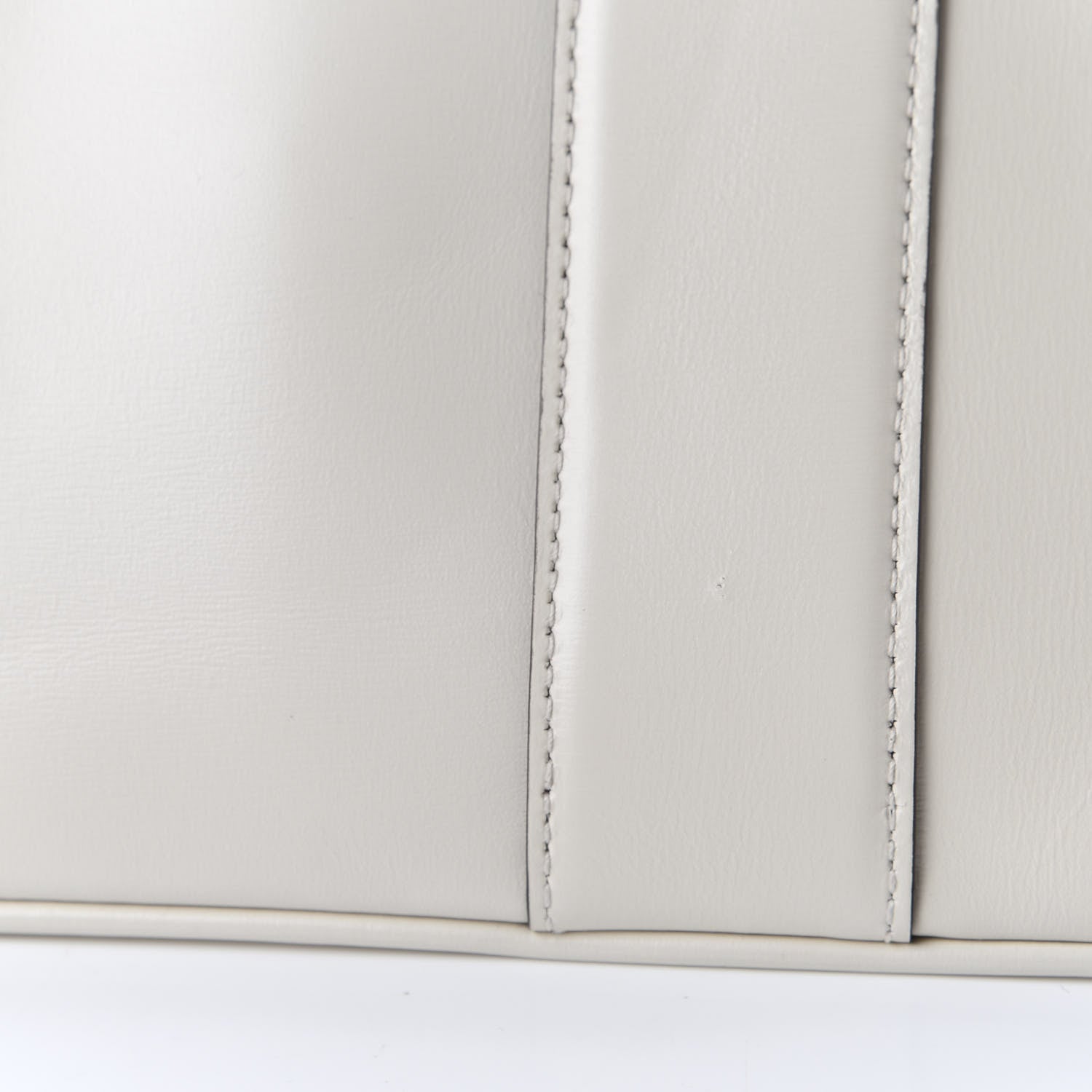 Bottega Veneta Calfskin BV Angle Shoulder Bag Off White 10 of 11