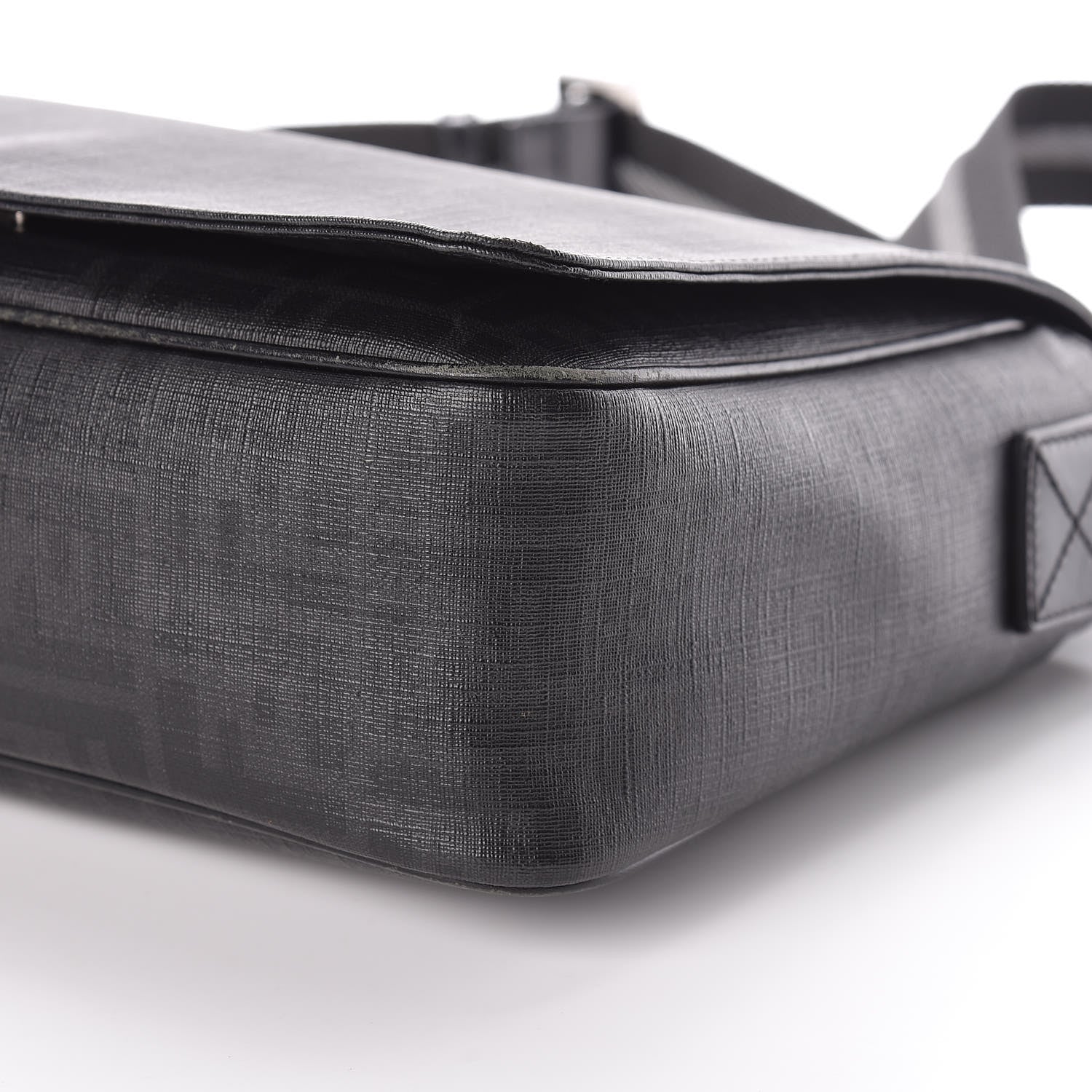 Fendi Zucca Spalmati Messenger Black 10 of 14