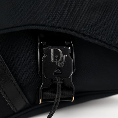 Christian Dior X MYSTERY RANCH Cordura Nylon Calfskin Saddle Messenger Bag Black 10 of 11