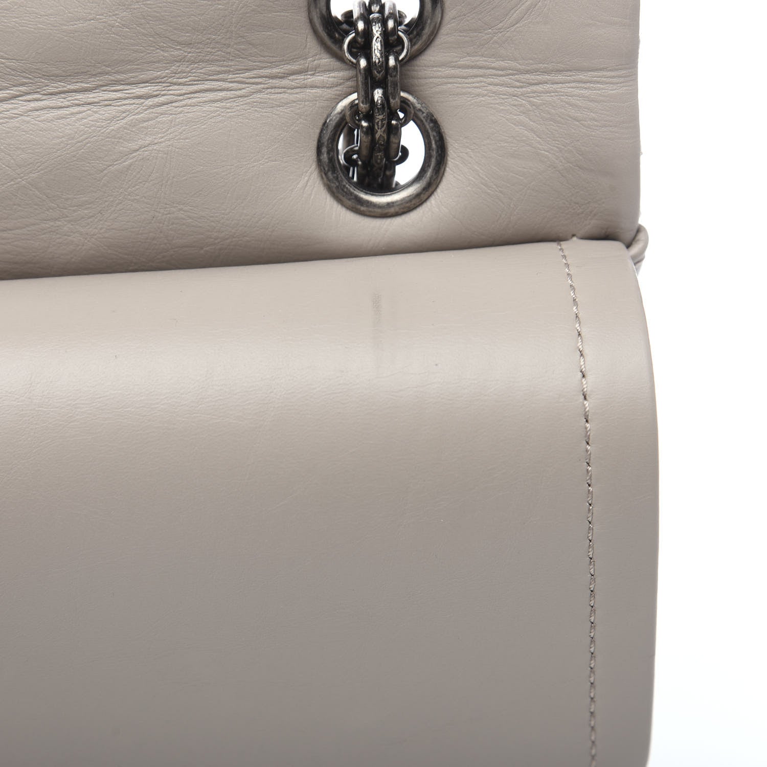 Chanel Aged Calfskin Quilted 2.55 Reissue 227 Flap Grey 7 of 11