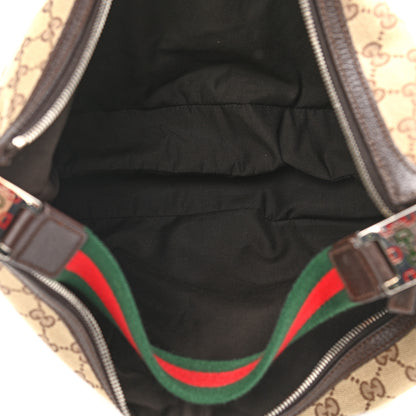 Gucci Monogram Medium Pop Hobo Dark Brown 4 of 9