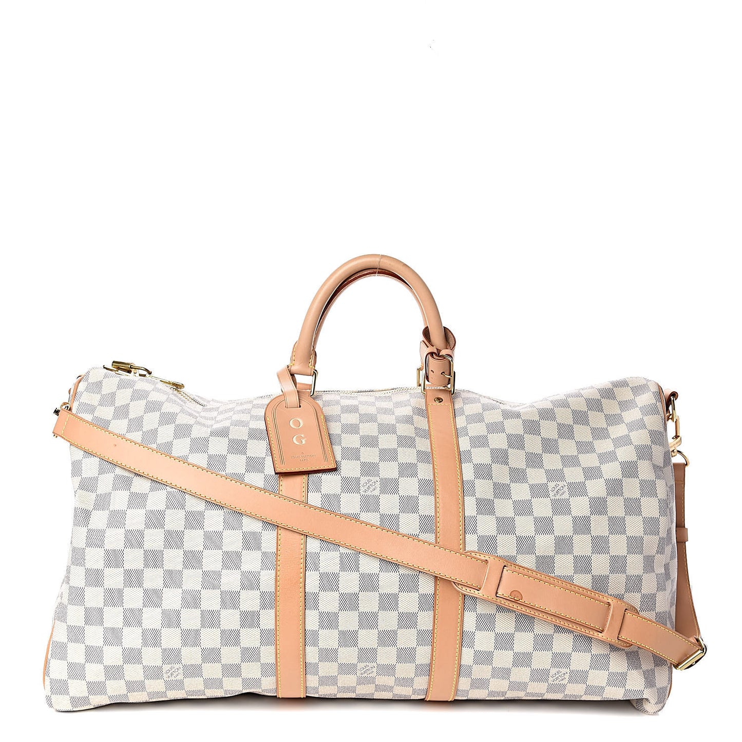 Damier Azur Keepall Bandouliere 55