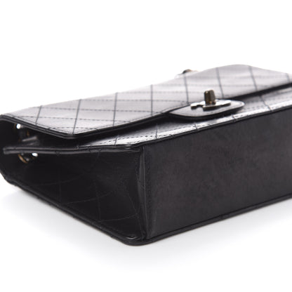 Chanel Calfskin Stitched Medium Single Flap Black 8 of 9