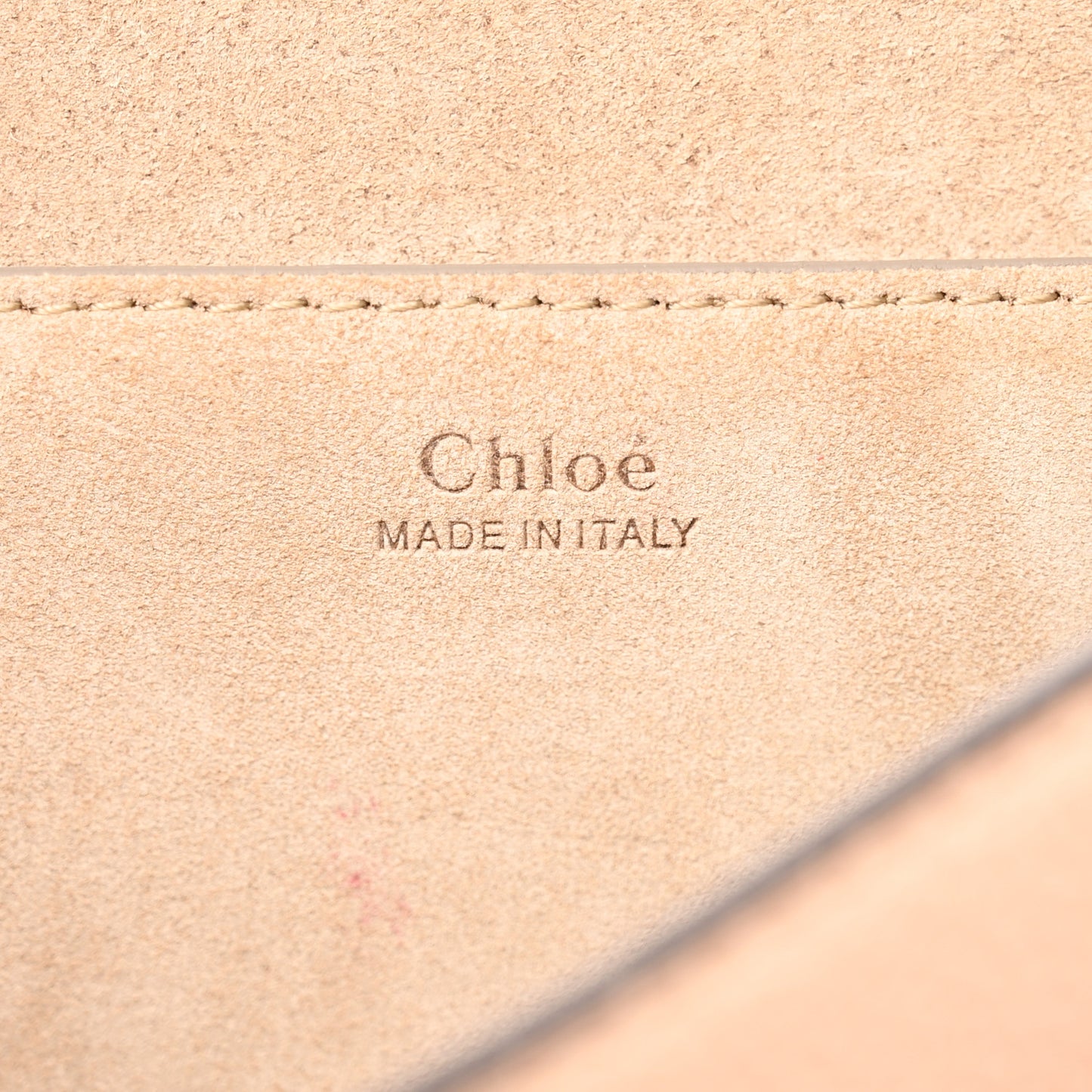 Grained Calfskin Lambskin Ombre Mini Drew Shoulder Bag