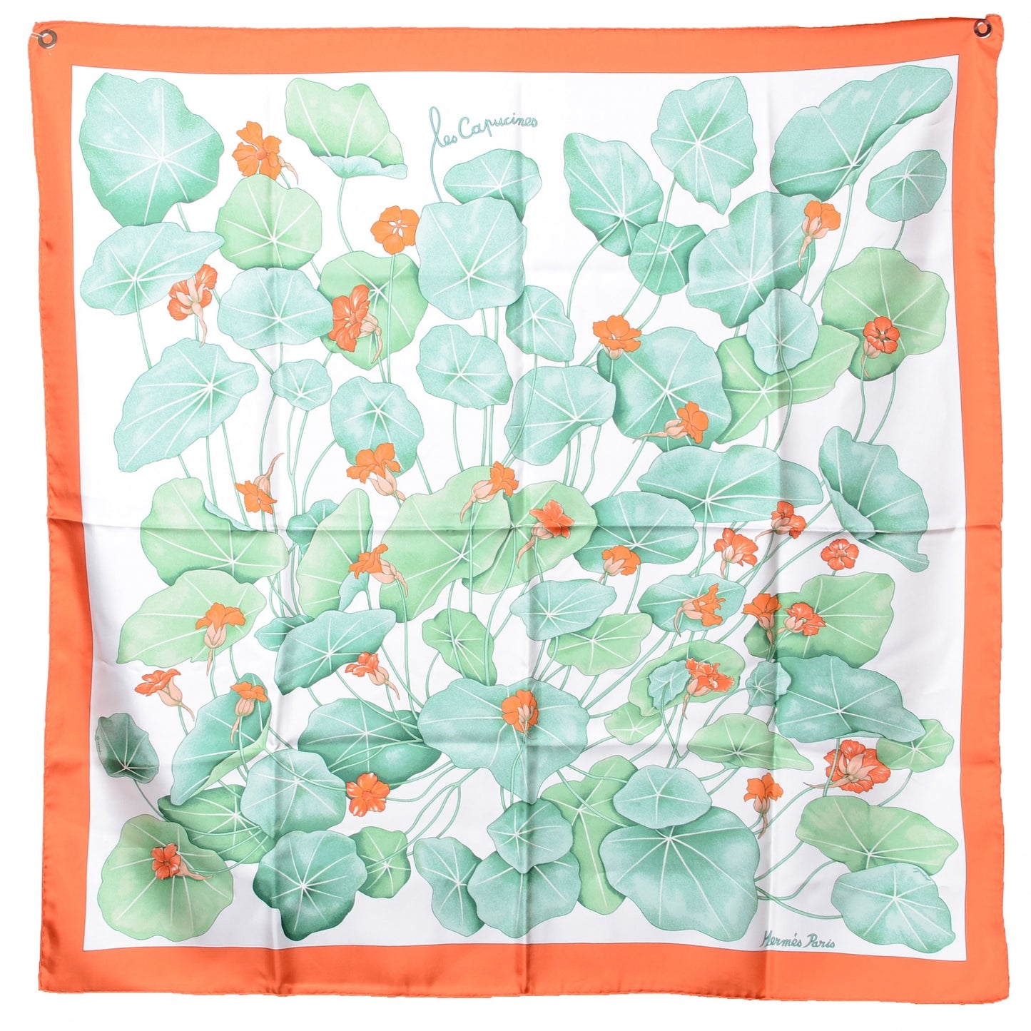 Silk Les Capucines Scarf 90