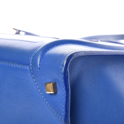 Celine Smooth Calfskin Mini Luggage Royal Blue 12 of 31