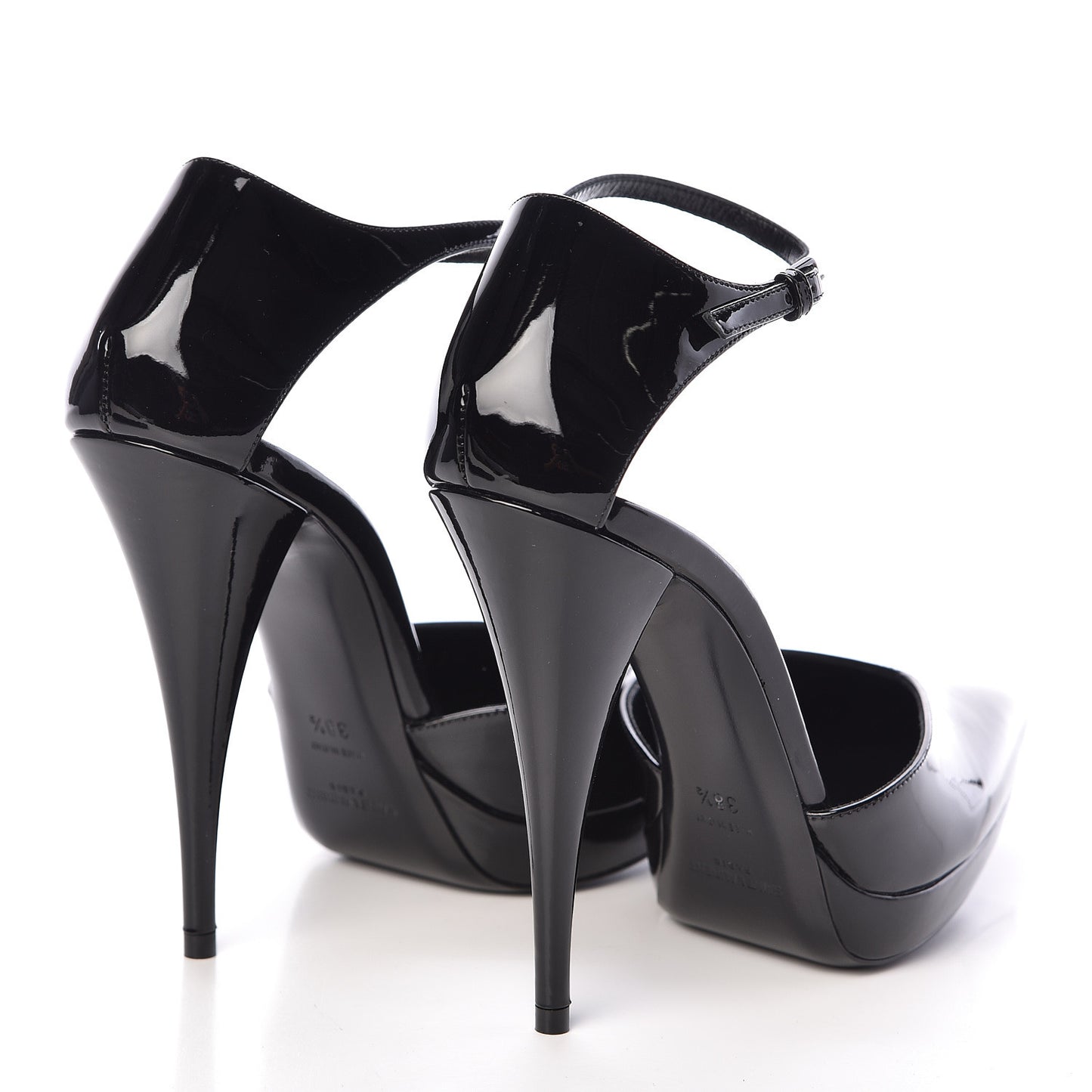 Patent Zizi D'Orsay Pump 38.5 Black