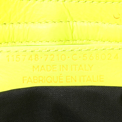 Balenciaga Agneau Classic Silver Hardware City Jaune Fluo 8 of 11