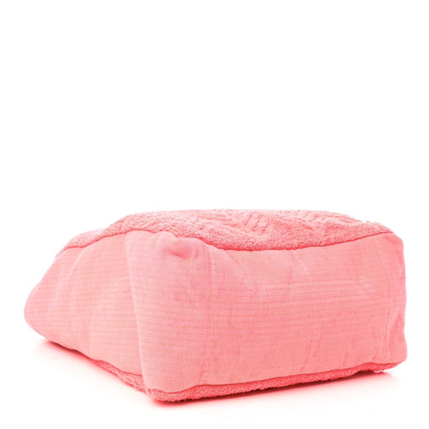 Terry Cotton CC Beach Tote Towel Set Coral