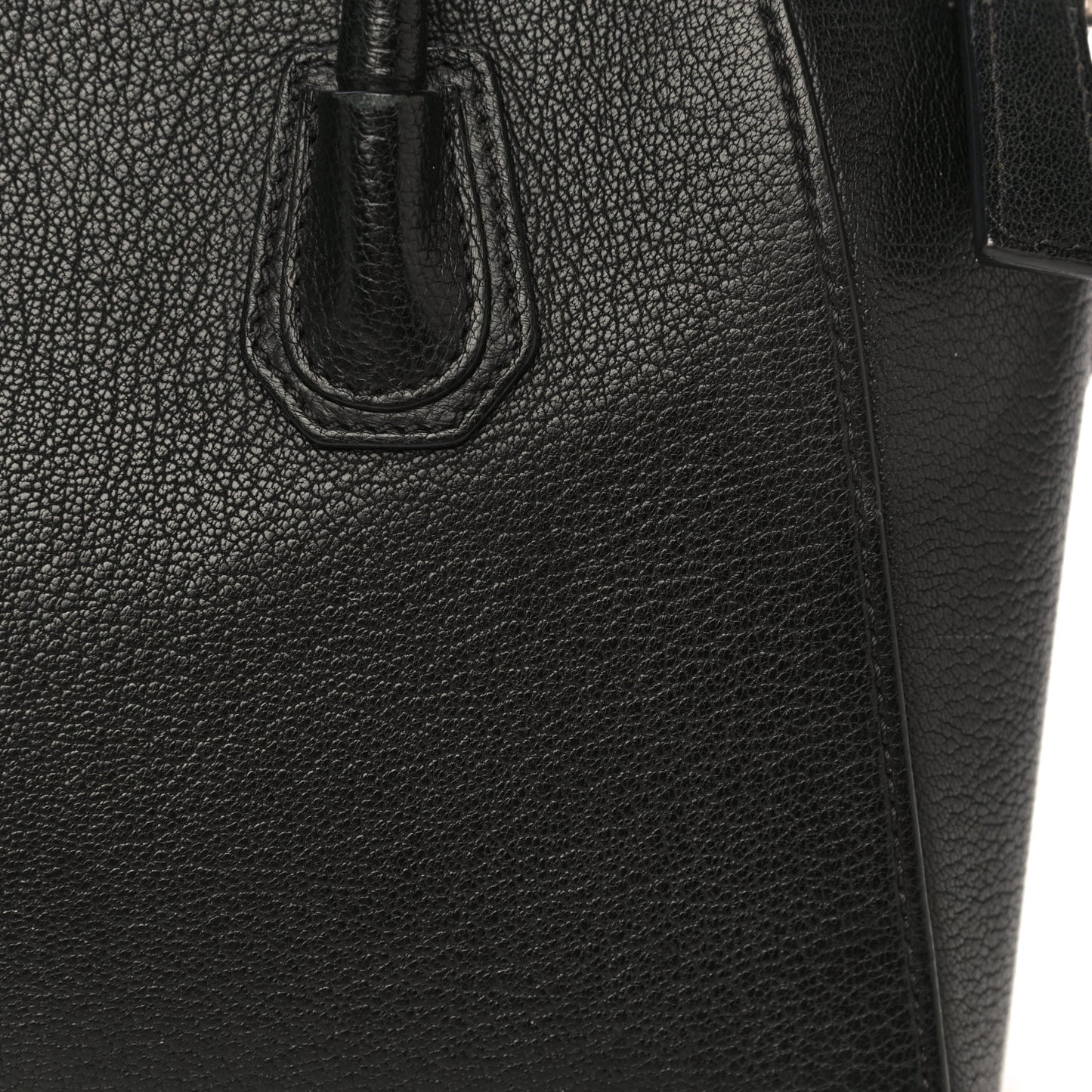 Sugar Goatskin Mini Antigona Black