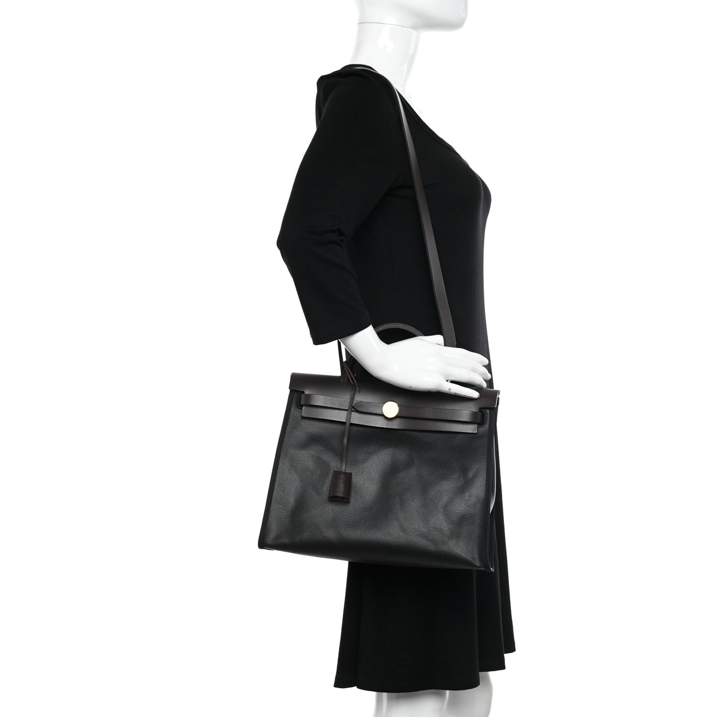 Toile H Berline Vache Hunter Herbag Zip PM 31 Black