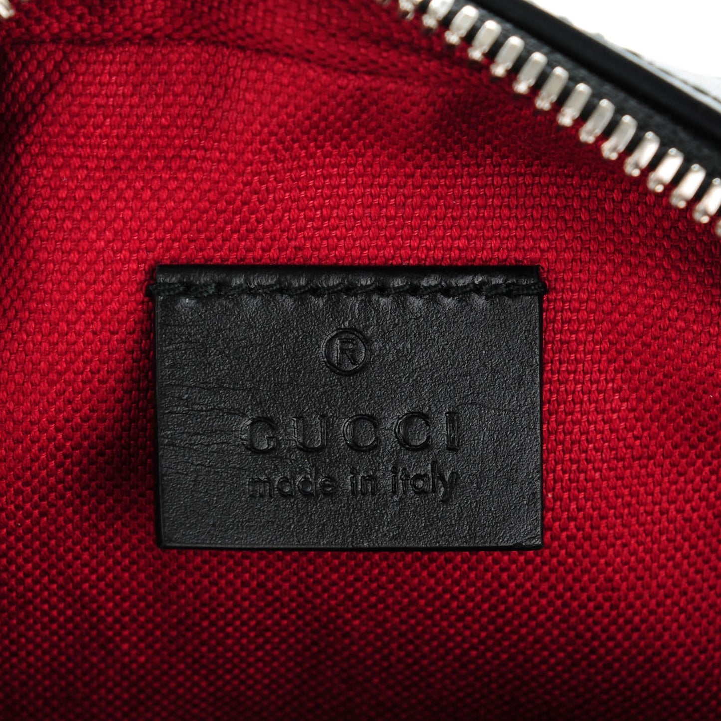 GG Supreme Monogram Web Small Shoulder Bag Black