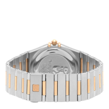 Omega Stainless Steel 18K Yellow Gold Diamond Bezel 35mm Constellation Olympic Automatic Watch 111.25.36.10.52.002 3 of 5
