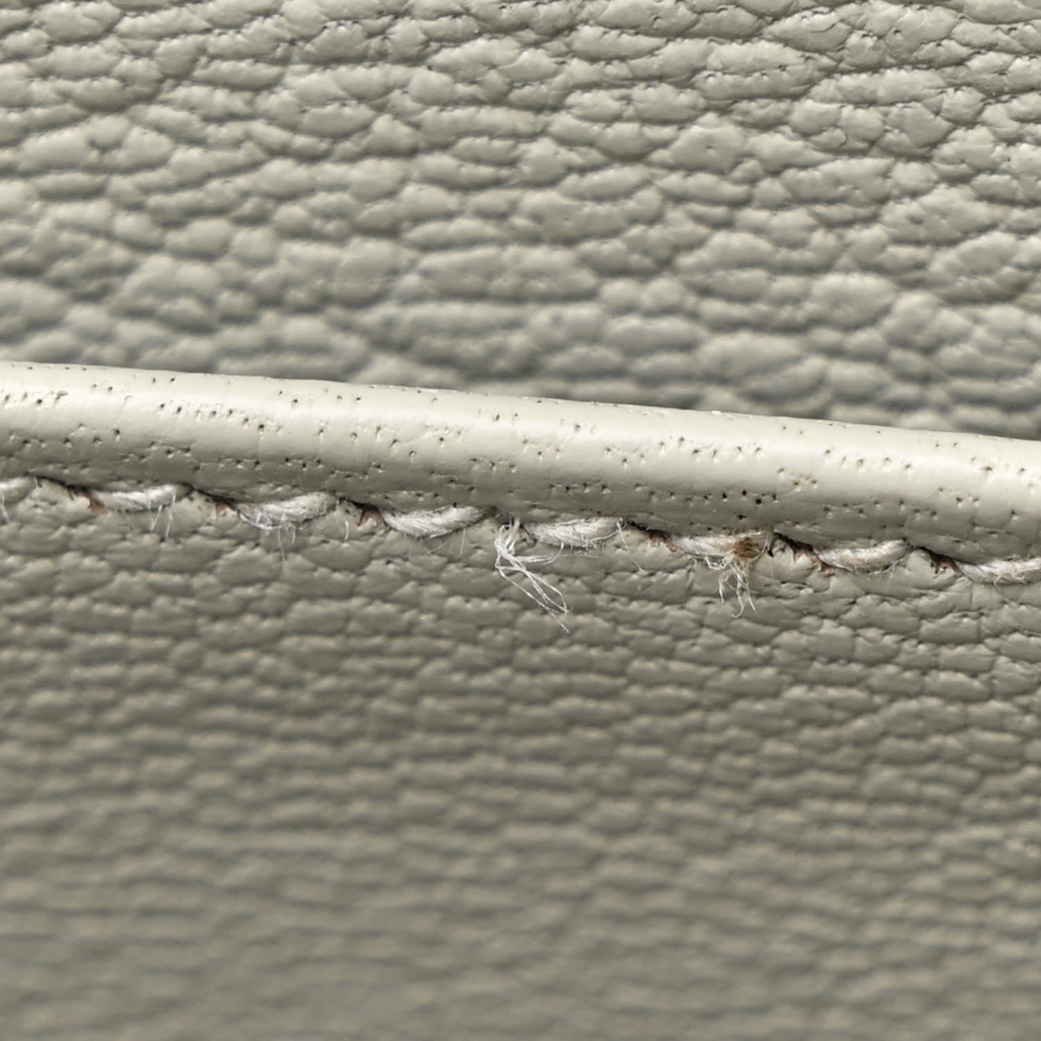 Hermes Togo Kelly Retourne 28 Gris Neve 12 of 13