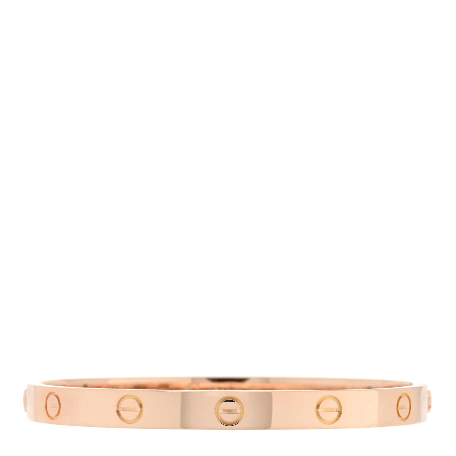 Cartier 18K Pink Gold LOVE Bracelet 18 1 of 3