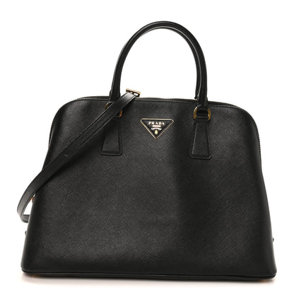 Prada Saffiano Lux Medium Promenade Tote Black 1 of 9