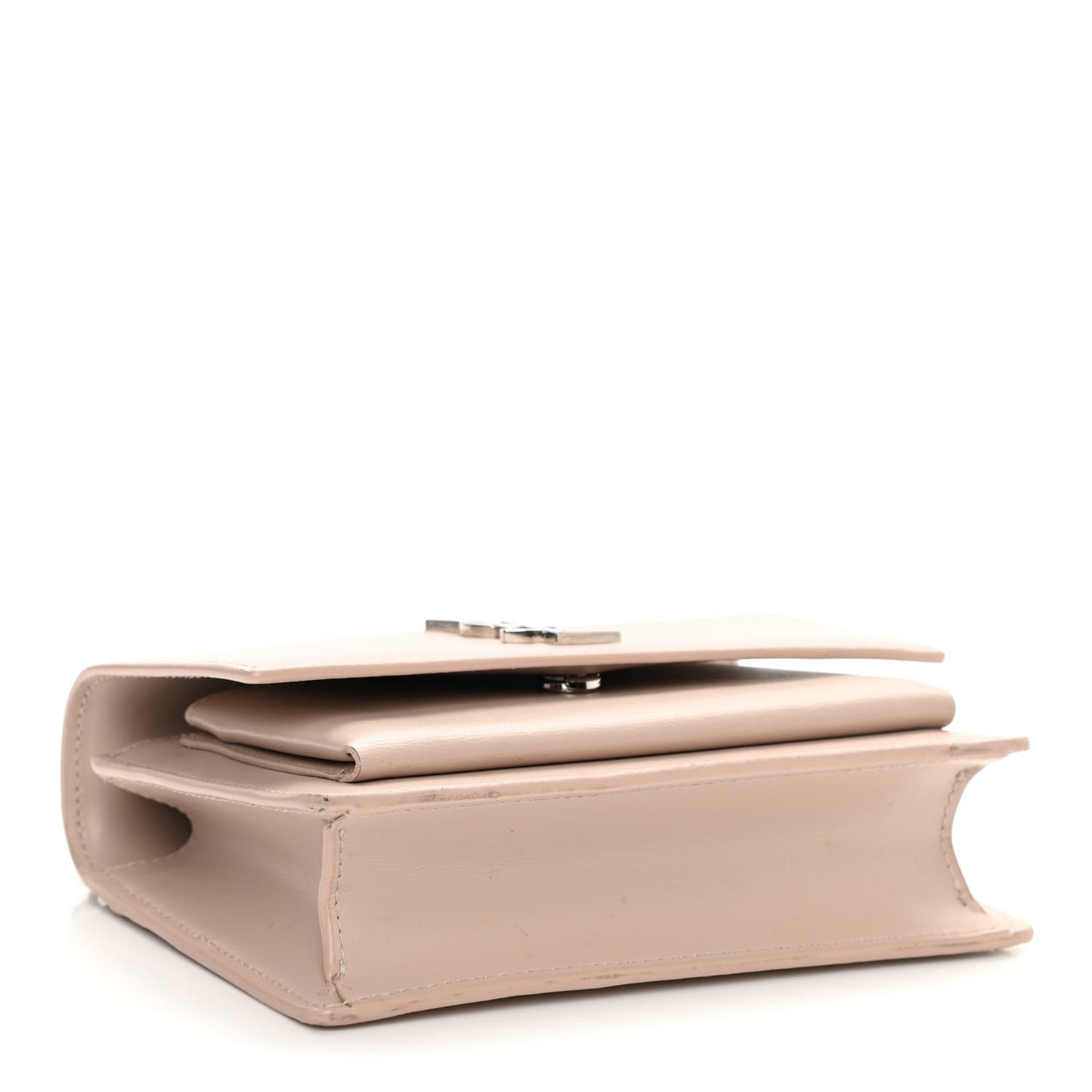 Calfskin Monogram Sunset Chain Wallet Light Pink