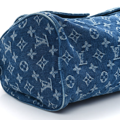Louis Vuitton Monogram Denim Neo Speedy Blue 8 of 12