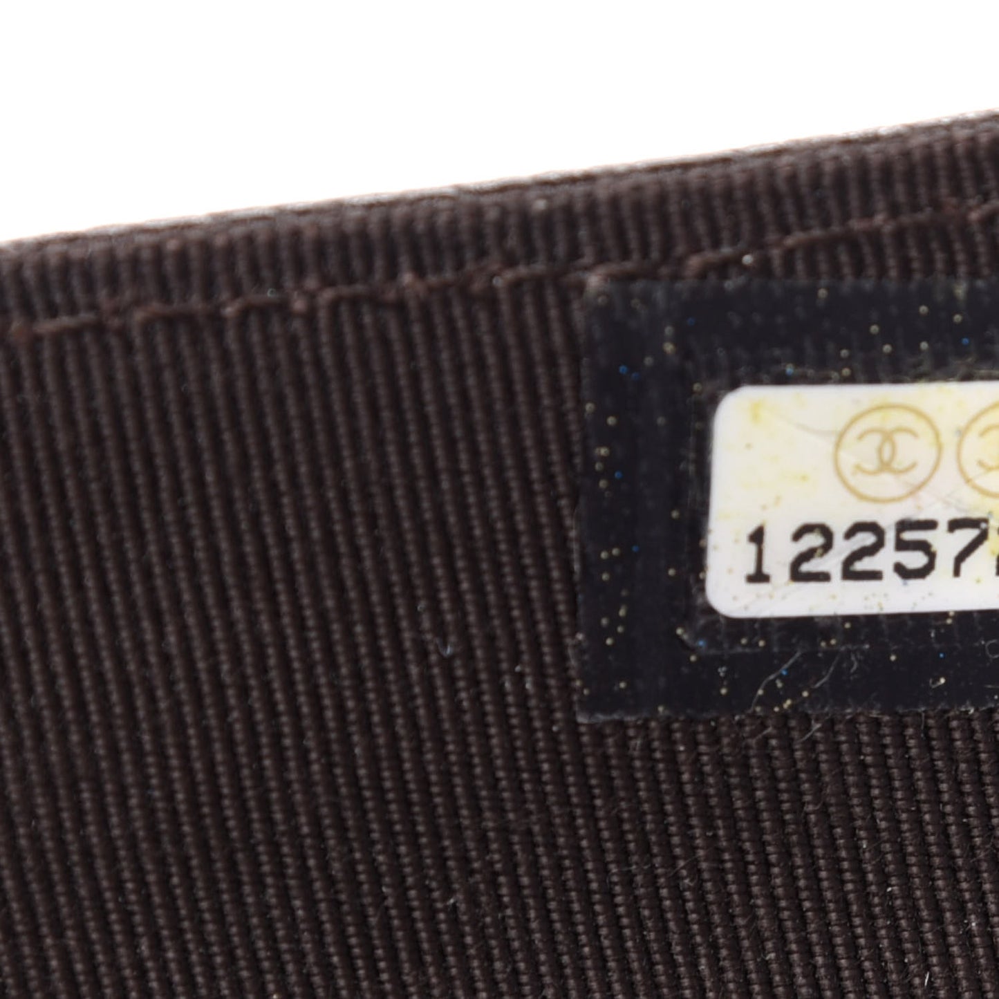 Caviar Quilted Large Flap Wallet Dark Brown
