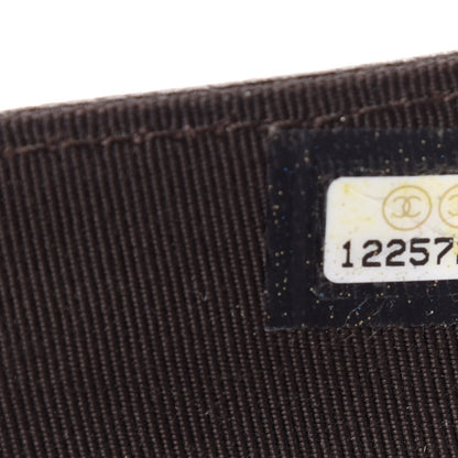 Chanel Caviar Quilted Large Flap Wallet Dark Brown 7 of 8