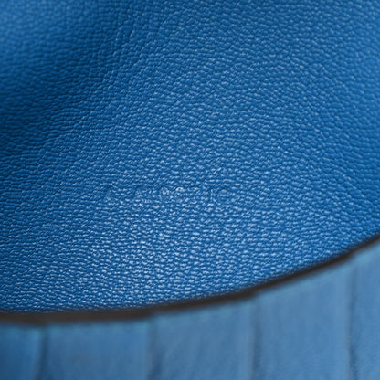 Hermes Chevre Mysore Medium Kelly Wallet Bleu Zanzibar 7 of 7