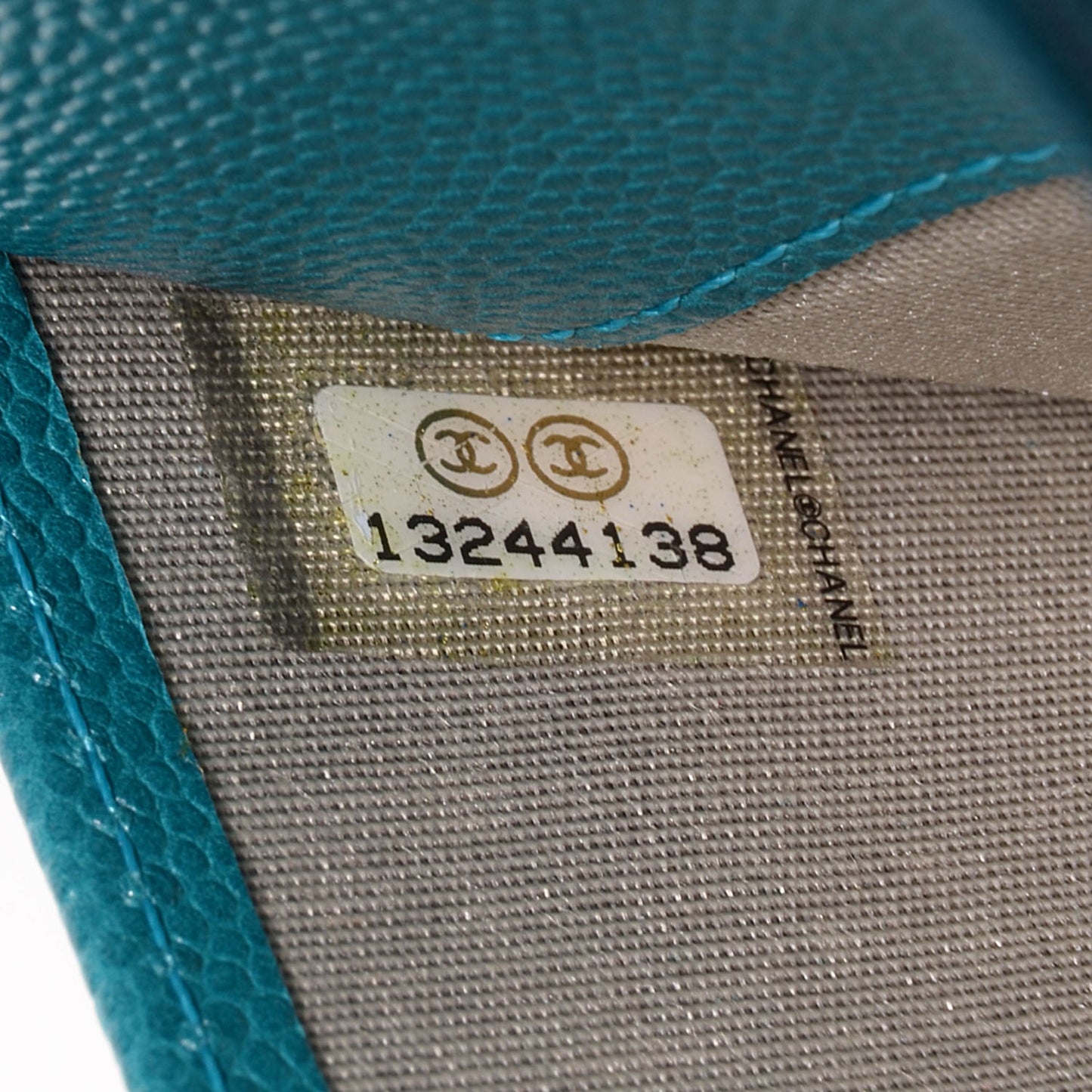 Caviar Sevruga Wallet on Chain WOC Turquoise