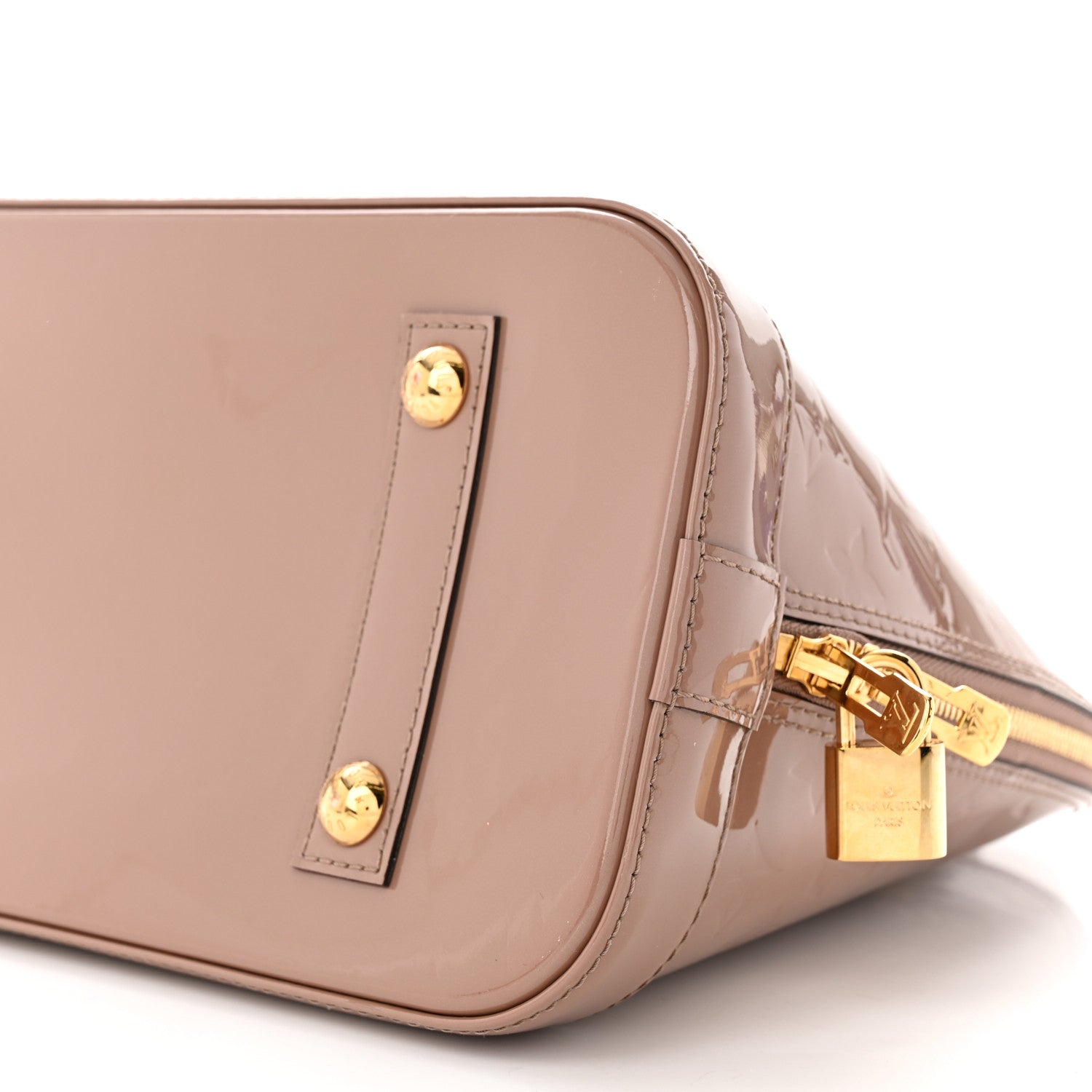 Louis Vuitton Vernis Alma PM Taupe Glace 10 of 10